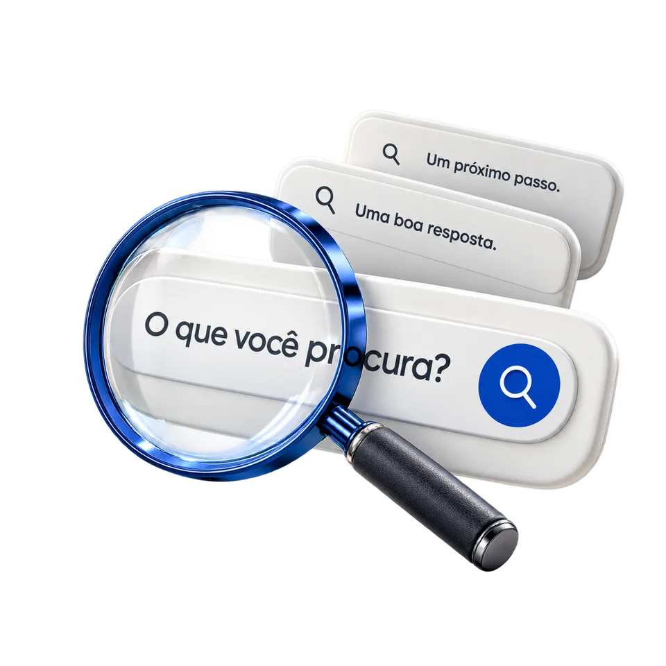 Composição visual de SEO