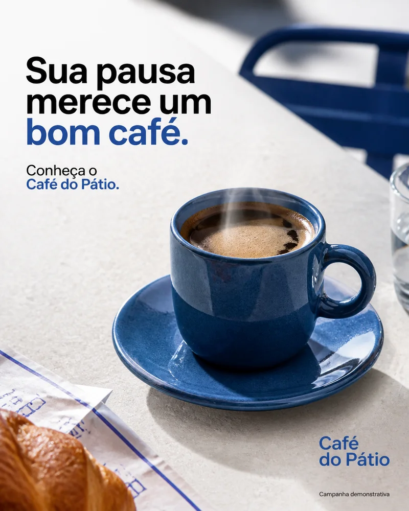 Campanha demonstrativa de cafeteria — 01 · Despertar